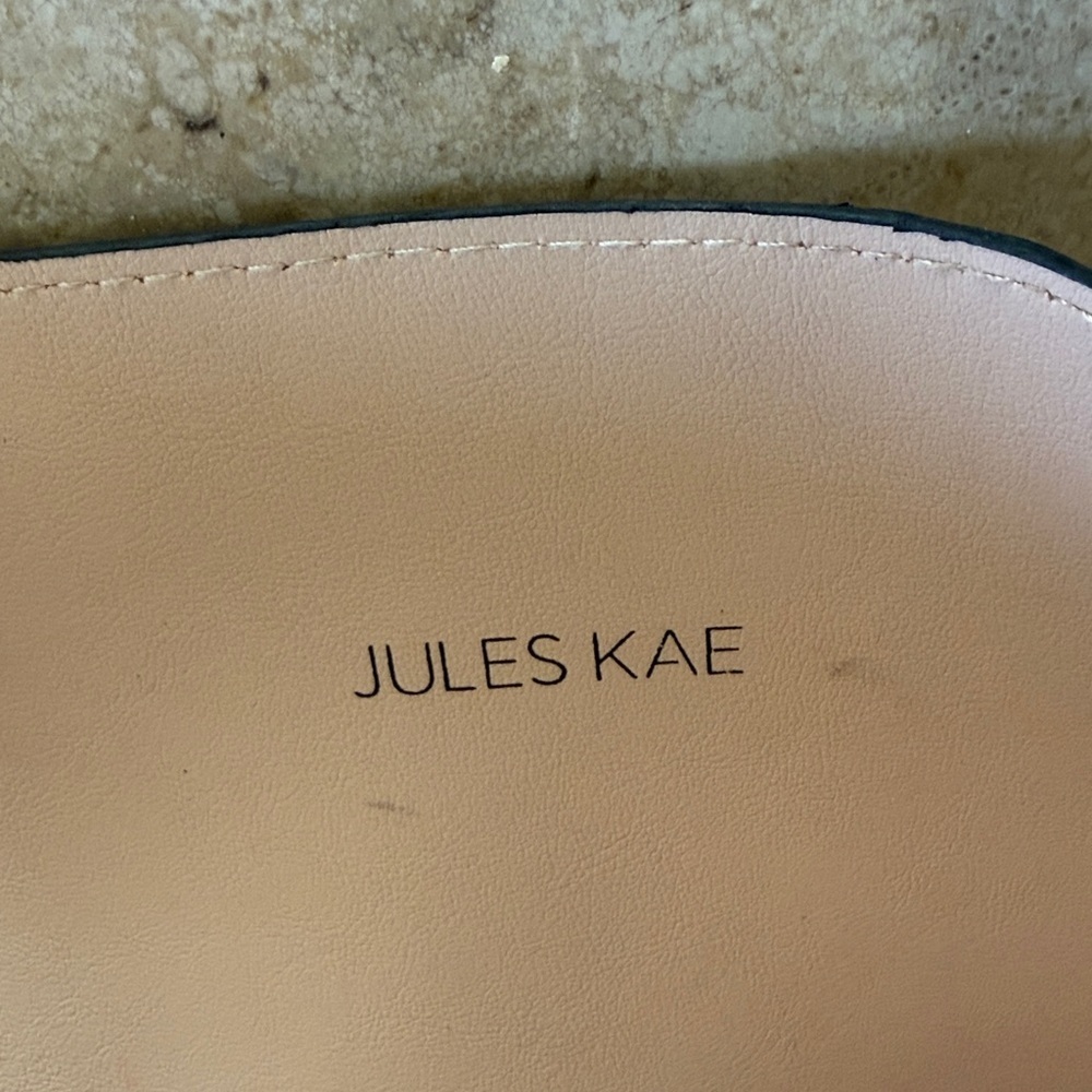 JULES KAE ladies large tote, good condition long adjustable strap short handles - Picture 7 of 16